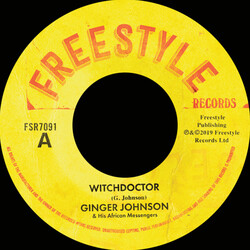 Ginger Johnson & His African Messengers Witchdoctor USED VINYL 7INCH 45 RPM LIMITED EDITION