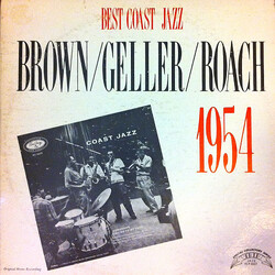 Clifford Brown / Herb Geller / Max Roach Best Coast Jazz - 1954 Vinyl LP USED