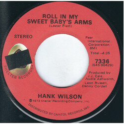 Hank Wilson Roll In My Sweet Baby's Arms USED VINYL 7INCH 45 RPM SINGLE