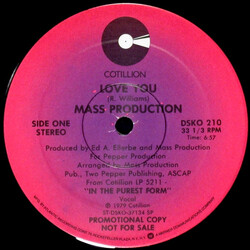 Mass Production Love You VINYL 12" USED