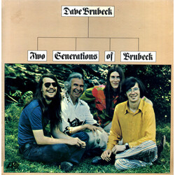 Dave Brubeck Two Generations Of Brubeck Vinyl LP USED
