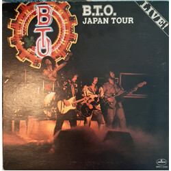 Bachman-Turner Overdrive B.T.O. Japan Tour Vinyl LP USED