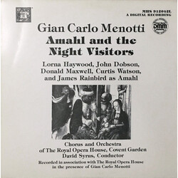 Gian Carlo Menotti Amahl And The Night Visitors Vinyl LP USED