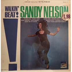 Sandy Nelson Walkin' The Beat Vinyl LP USED
