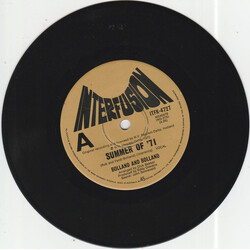 Bolland & Bolland Summer Of '71 USED VINYL 7INCH 45 RPM SINGLE