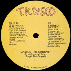 Ralph MacDonald Jam On The Groove / Sound Of A Drum VINYL 12" USED