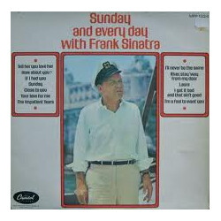 Frank Sinatra Sunday And Everyday With Frank Sinatra Vinyl LP USED