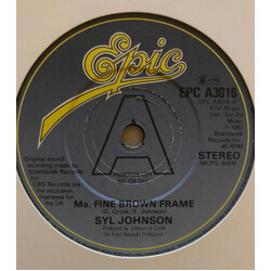 Syl Johnson Ms. Fine Brown Frame USED VINYL 7INCH 45 RPM SINGLE PROMO