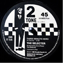 The Selecter Three Minute Hero USED VINYL 7INCH 45 RPM SINGLE