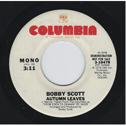 Bobby Scott Autumn Leaves USED VINYL 7INCH 45 RPM SINGLE PROMO STEREO MONO