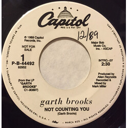 Garth Brooks Not Counting You USED VINYL 7INCH 45 RPM PROMO