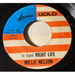 Willie Nelson The Original Night Life USED VINYL 7INCH 45 RPM