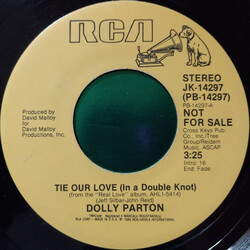 Dolly Parton Tie Our Love (In A Double Knot) USED VINYL 7INCH 45 RPM SINGLE PROMO STEREO