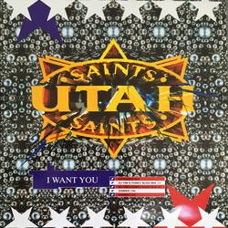 Utah Saints I Want You USED VINYL 12INCH 33 S RPM
