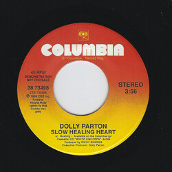 Dolly Parton Slow Healing Heart USED VINYL 7INCH 45 RPM PROMO