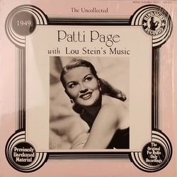 Patti Page / Lou Stein Quartet The Uncollected Patti Page, 1949 Vinyl LP USED