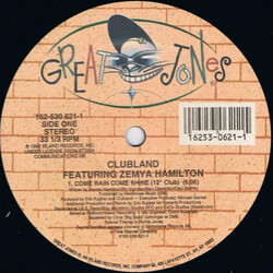 Clubland / Zemya Hamilton Come Rain Come Shine USED VINYL 12INCH 33 S RPM