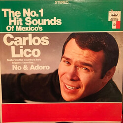 Carlos Lico The No.1 Hit Sounds Of Mexico's Carlos Lico Vinyl LP USED