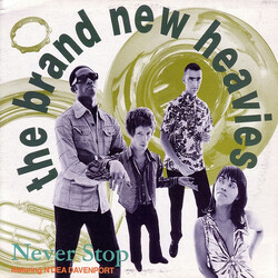 The Brand New Heavies / N'Dea Davenport Never Stop USED VINYL 12INCH 33 S RPM