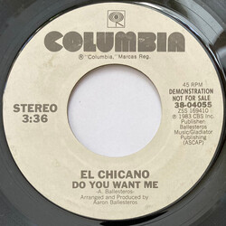 El Chicano Do You Want Me Vinyl 7" USED