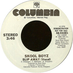 Skool Boyz Slip Away USED VINYL 7INCH 45 RPM PROMO STYRENE