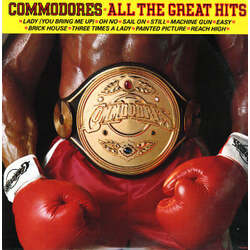 Commodores All The Great Hits Vinyl LP USED