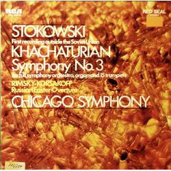 Aram Khatchaturian / Nikolai Rimsky-Korsakov / Leopold Stokowski / The Chicago Symphony Orchestra Symphony No. 3 For Full Symphony Orchestra, Organ An