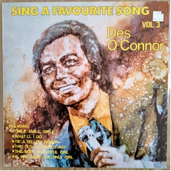 Des O'Connor Sing A Favourite Song Volume 3 Vinyl LP USED