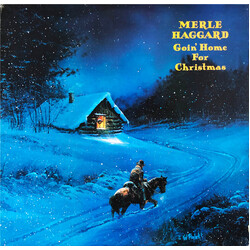 Merle Haggard Goin' Home For Christmas Vinyl LP USED