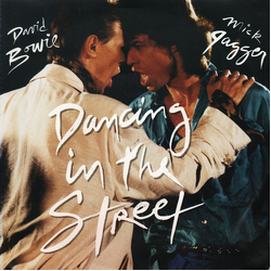 David Bowie / Mick Jagger Dancing In The Street Vinyl 7" USED