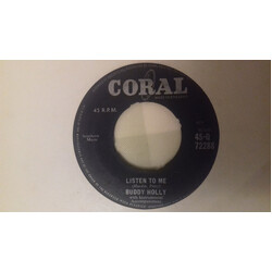 Buddy Holly I'm Gonna Love You Too / Listen To Me USED VINYL 7INCH SINGLE 45 RPM