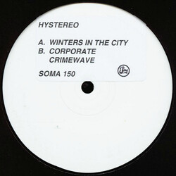 Hystereo Winters In The City USED VINYL 12INCH WHITE LABEL 33 S RPM