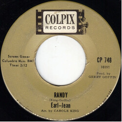 Earl-Jean McCrea Randy / They're Jealous Of Me USED VINYL 7INCH 45 RPM SINGLE