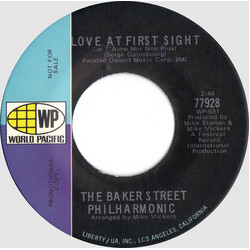 Baker Street Philharmonic Love At First Sight / Tycho USED VINYL 7INCH 45 RPM SINGLE PROMO