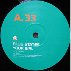 Blue States Your Girl EP USED VINYL 12INCH EP