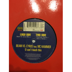 Beam Vs. Cyrus / MC Hammer U Can't Touch This Vinyl 12" USED