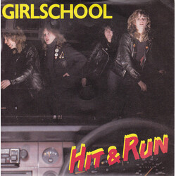 Girlschool Hit & Run VINYL 7" USED
