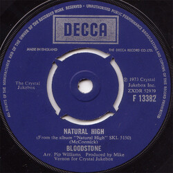 Bloodstone Natural High USED VINYL 7INCH 45 RPM SINGLE