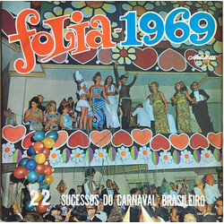 Orquestra De Pereira Dos Santos / Coral De Joab Folia 1969 - 22 Sucessos Do Carnaval Brasileiro Vinyl LP USED