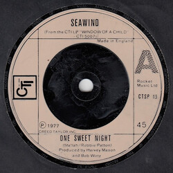 Seawind One Sweet Night USED VINYL 7INCH SINGLE 45 RPM