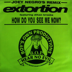 Extortion / Dihan Brooks How Do You See Me Now? (Joey Negro's Remix) USED VINYL 12INCH 45 RPM