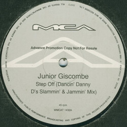 Norman Giscombe Jr. Step Off USED VINYL 12INCH 45 RPM PROMO