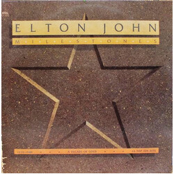 Elton John Milestones Vinyl LP USED