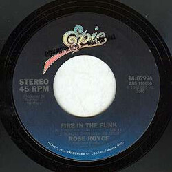 Rose Royce Fire In The Funk / Still In Love USED VINYL 7INCH 45 RPM SINGLE STYRENE STEREO