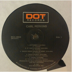 Carl Perkins Carl Perkins Vinyl LP USED