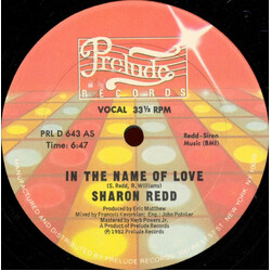Sharon Redd In The Name Of Love USED VINYL 12INCH