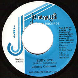 Johnny Osbourne Budy Bye USED VINYL 7INCH 45 RPM REISSUE