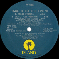 Vybe Take It To The Front USED VINYL 12INCH 33 S RPM PROMO
