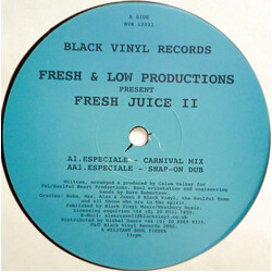 Fresh & Low Fresh Juice II VINYL 12" USED