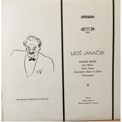 Leoš Janáček / Chor Der Ulmer Kantorei / Albrecht Haupt Sacred Music Vinyl LP USED